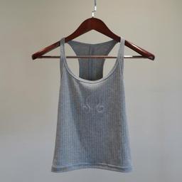 áo ba lỗ ÔM SÁT chất CO DÃN logo dập nổi nhabachtuoc