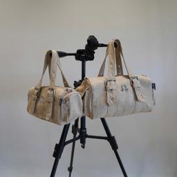Túi trống chất CANVAS nhà bạch tuộc ( sì lay bag )