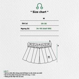 (PRE-ORDER) Chân váy cạp trễ chất Nỉ nhabachtuoc