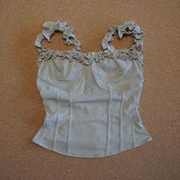 (PRE-ORDER) Áo ôm 2 dây bèo corset ver1 plus Nhabachtuoc